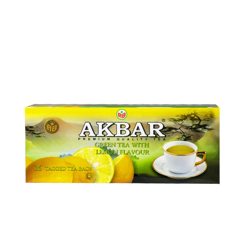 Akbar Green Tea with Lemon